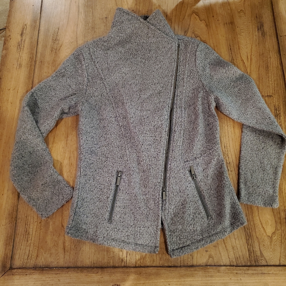 Halogen cross body zip jacket